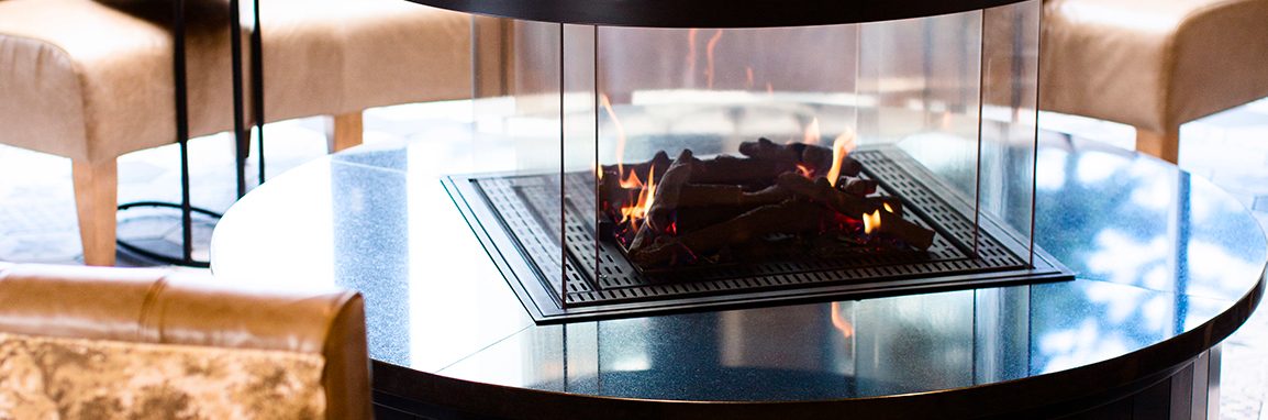 Camini a gas con l'impiego di un flusso bilanciato forzato che garantisce la possibilità d'installazione in tutti gli ambienti