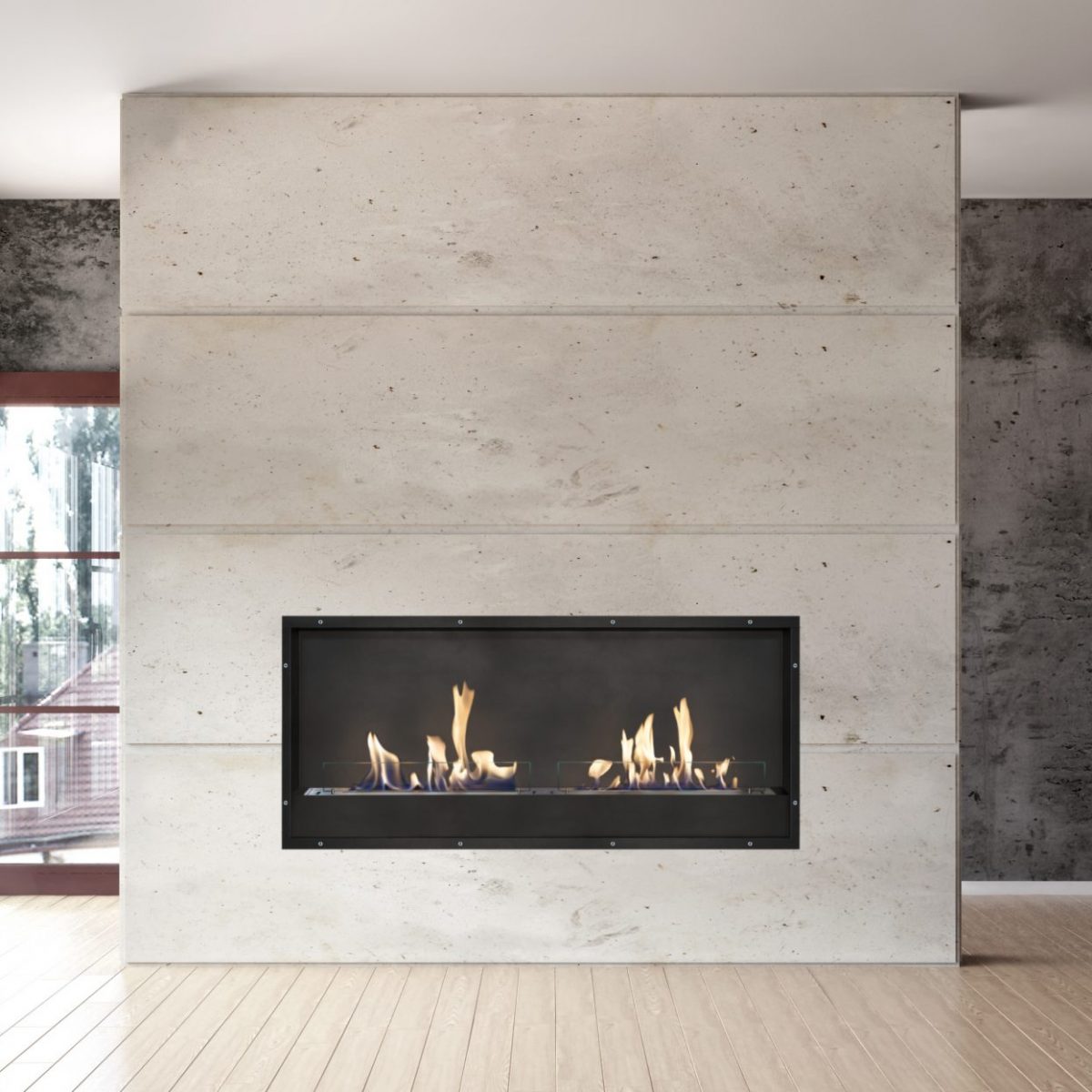 Box da incassare in una parete in muratura o cartongesso