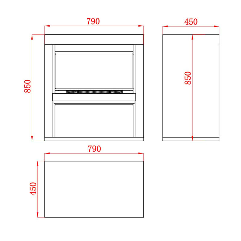 dimensioni stufa miza